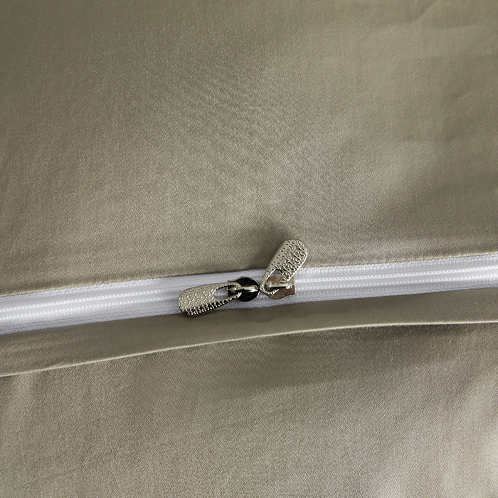 91家纺网 家纺一手货源 找家纺 洽想家 2025新款纯色双拼80支长绒棉四件套 风景蓝+冰灿银-