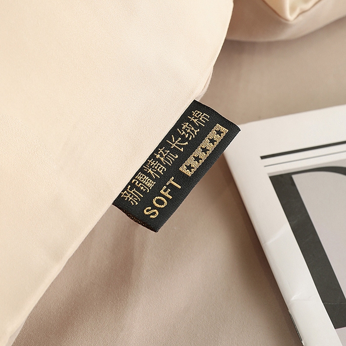 91家纺网 家纺一手货源 找家纺 洽想家 2025新款全棉磨毛纯色四件套 可可奶棕布莱棕