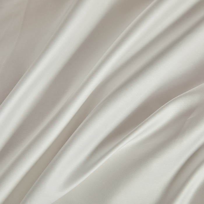 91家纺网 家纺一手货源 找家纺 洽想家 2025新款纯色双拼80支长绒棉四件套 柳絮白-