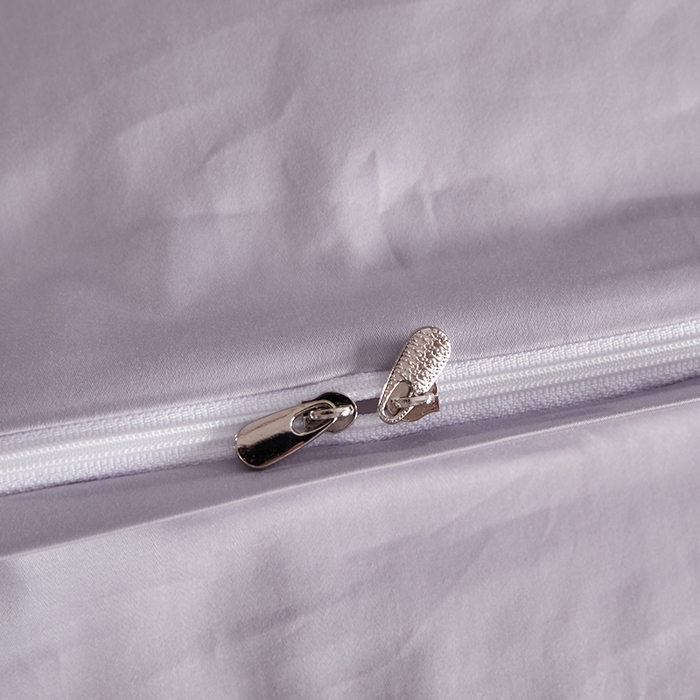 91家纺网 家纺一手货源 找家纺 洽想家 2025新款纯色双拼80支长绒棉四件套 糖果紫-