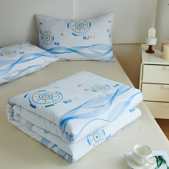 91家纺网 家纺一手货源 找家纺 （总）欧雅搁家纺 2025新款抗菌温变热感夜光印花空调被夏凉被