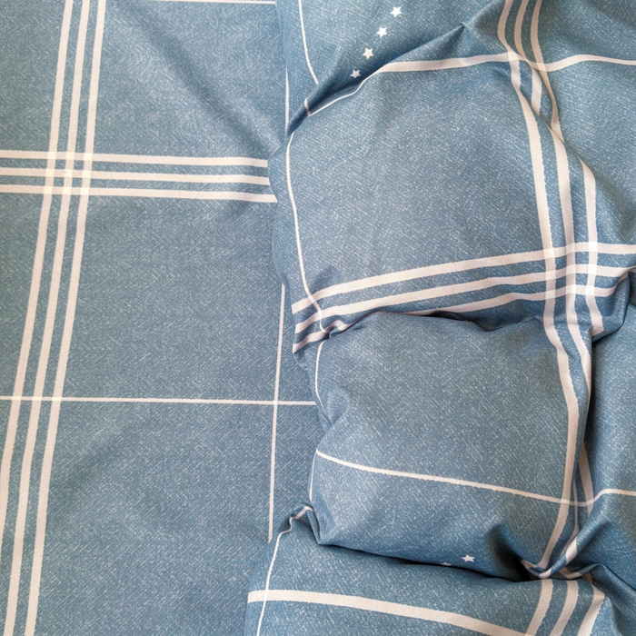 91家纺网 家纺一手货源 找家纺 佑佳家纺 2025新款铂金棉芦荟棉单被套「支持定做各种尺寸」 万星如一