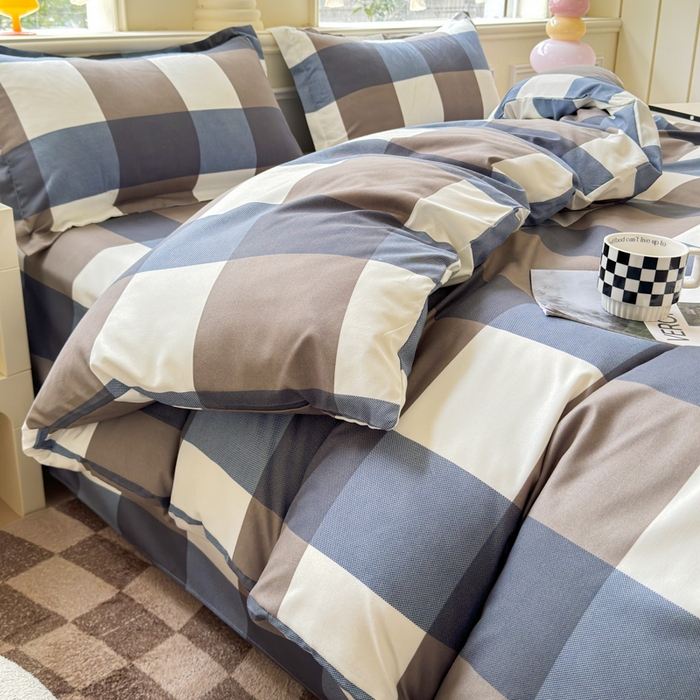 91家纺网 家纺一手货源 找家纺 佑佳家纺 2025新款铂金棉芦荟棉单被套「支持定做各种尺寸」 威尼斯