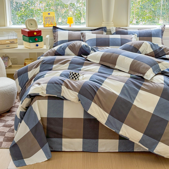 91家纺网 家纺一手货源 找家纺 佑佳家纺 2025新款铂金棉芦荟棉单被套「支持定做各种尺寸」 威尼斯