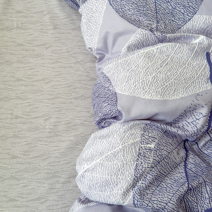 91家纺网 家纺一手货源 找家纺 佑佳家纺 2025新款铂金棉芦荟棉单被套「支持定做各种尺寸」 芜叶