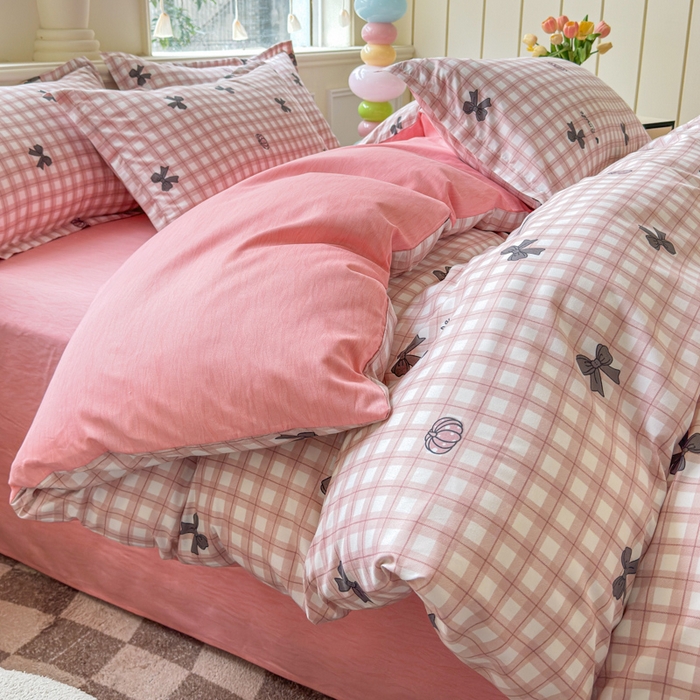 91家纺网 家纺一手货源 找家纺 佑佳家纺 2025新款铂金棉芦荟棉单被套「支持定做各种尺寸」