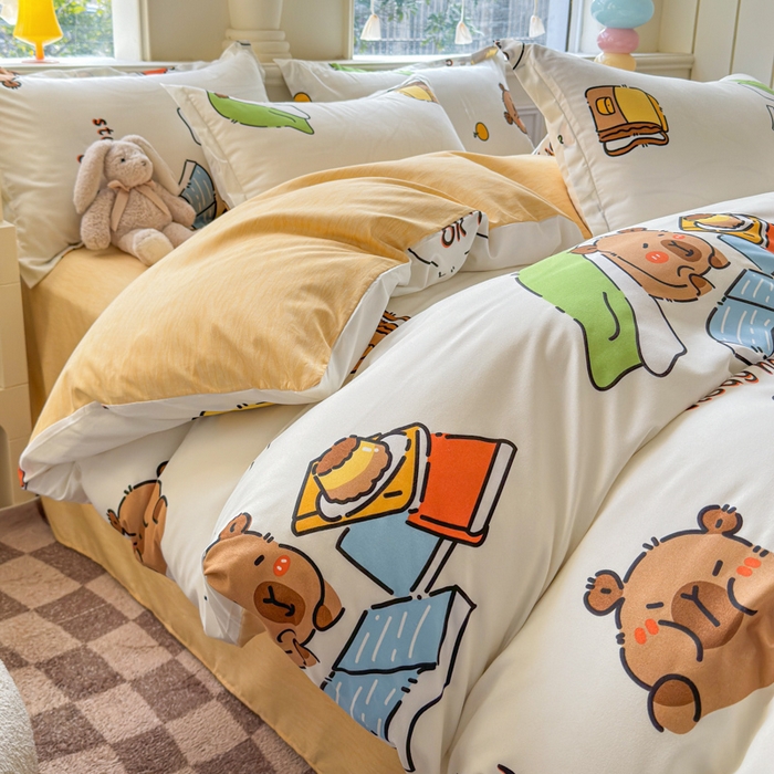 91家纺网 家纺一手货源 找家纺 （总）佑佳家纺 2025新款铂金棉芦荟棉被套「支持定做各种尺寸」