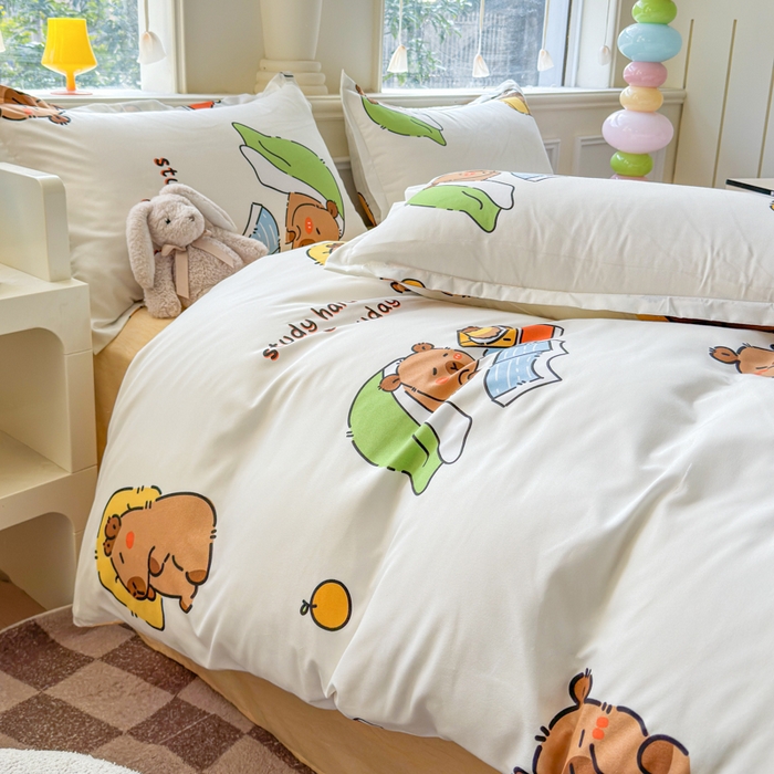 91家纺网 家纺一手货源 找家纺 （总）佑佳家纺 2025新款铂金棉芦荟棉被套「支持定做各种尺寸」