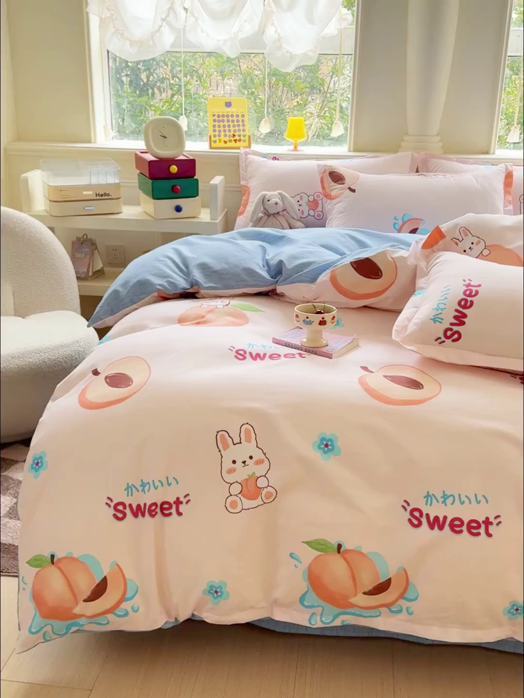 91家纺网 家纺一手货源 找家纺 （总）佑佳家纺 2025新款铂金棉芦荟棉被套「支持定做各种尺寸」