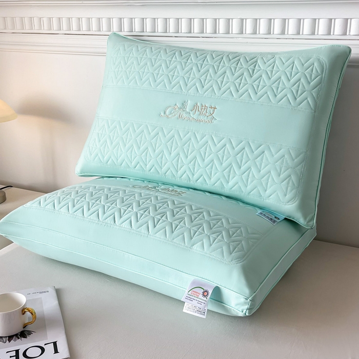 91家纺网 家纺一手货源 找家纺 （总）十仟家纺 2025新款小热艾枕头枕头枕芯二