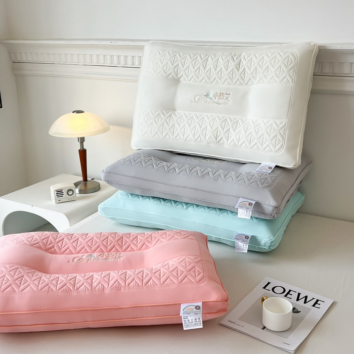 91家纺网 家纺一手货源 找家纺 （总）十仟家纺 2025新款小热艾枕头枕头枕芯一