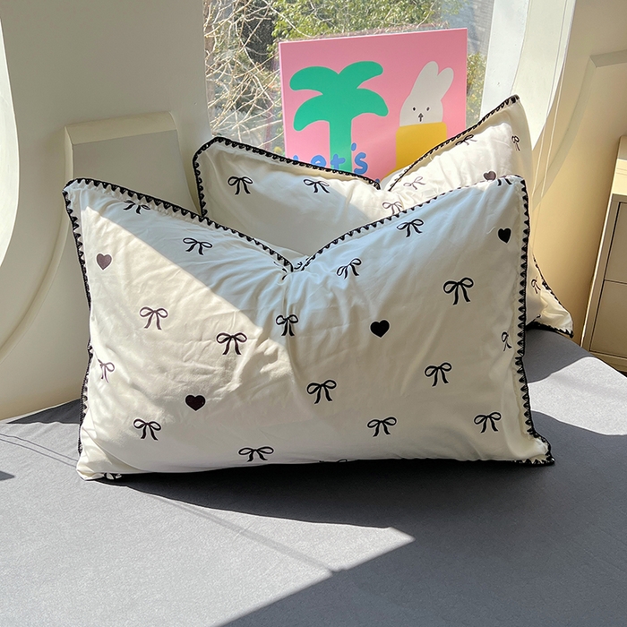 91家纺网 家纺一手货源 找家纺 （总）思诺羽床笠 2025新款亲肤棉贝壳花边四件套