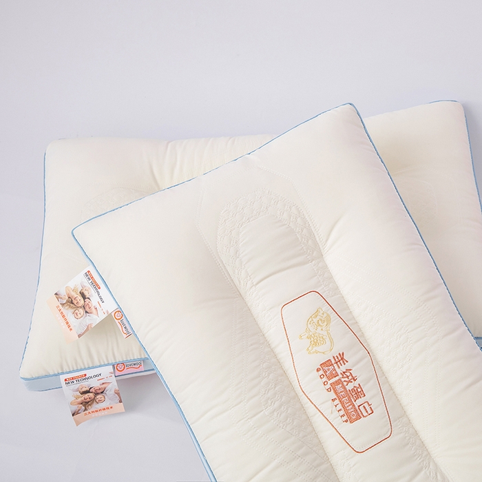 91家纺网 家纺一手货源 找家纺 （总）十仟家纺 2025新款羊绒蛋白枕头枕芯头枕头