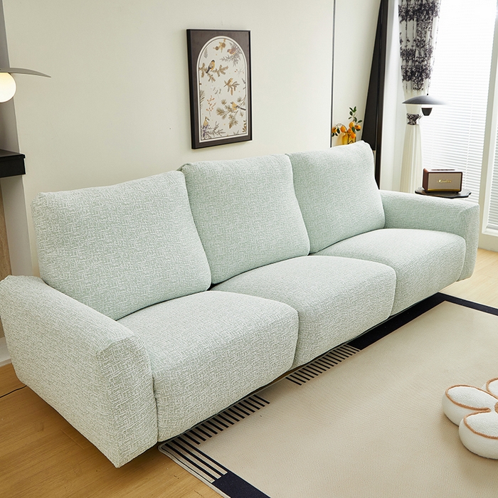 91家纺网 家纺一手货源 找家纺 （总）丝绮鹿 2025新款竹节雪尼尔芝华士沙发套