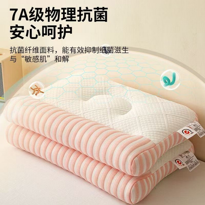 91家纺网 家纺一手货源 找家纺 （总）十仟家纺 2025春夏新款7A牵引护颈枕枕头枕芯单枕芯