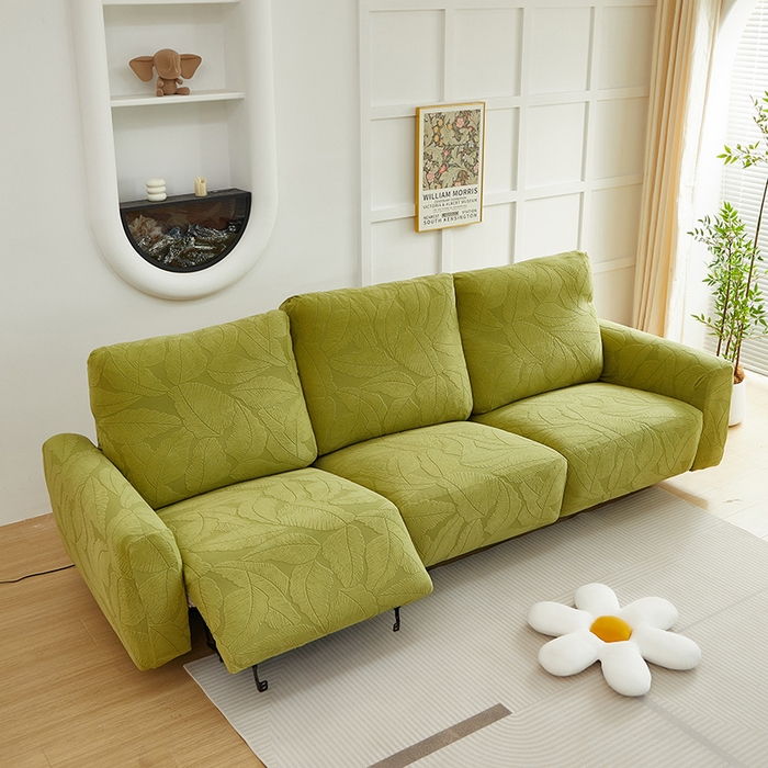 91家纺网 家纺一手货源 找家纺 （总）丝绮鹿 2025新款富贵叶系列-芝华士沙发套