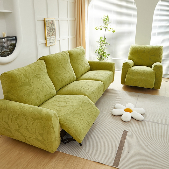 91家纺网 家纺一手货源 找家纺 （总）丝绮鹿 2025新款富贵叶系列-芝华士沙发套