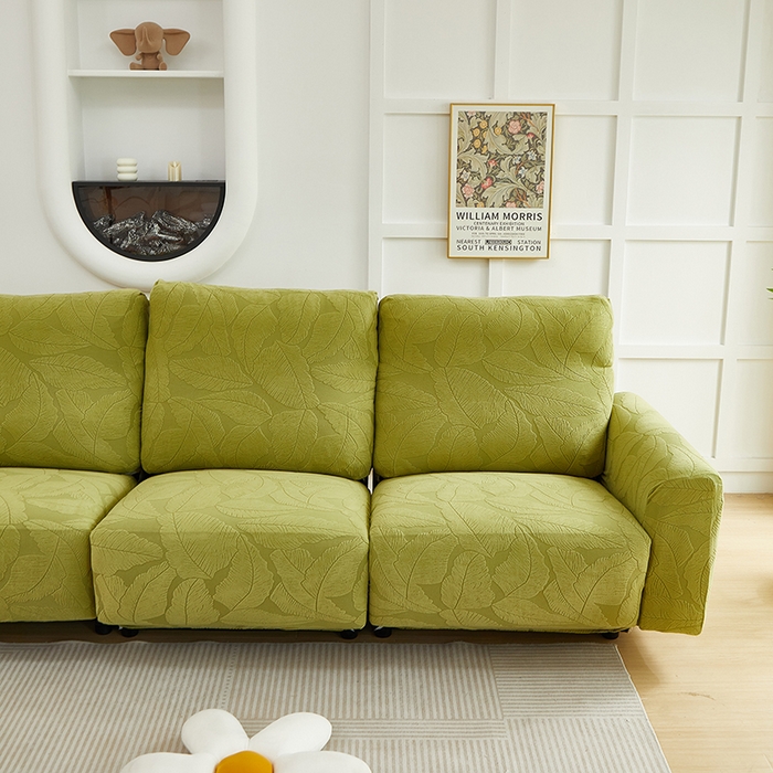 91家纺网 家纺一手货源 找家纺 （总）丝绮鹿 2025新款富贵叶系列-芝华士沙发套