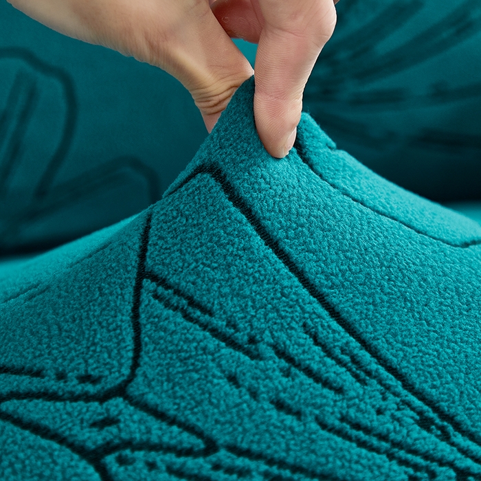 91家纺网 家纺一手货源 找家纺 （总）丝绮鹿 2025新款银杏叶系列-芝华士沙发套