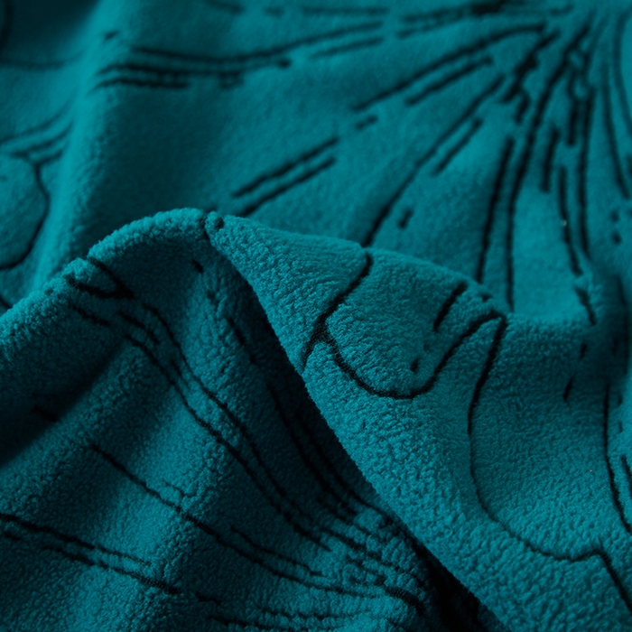 91家纺网 家纺一手货源 找家纺 （总）丝绮鹿 2025新款银杏叶系列-沙发套松紧款（组合沙发图）