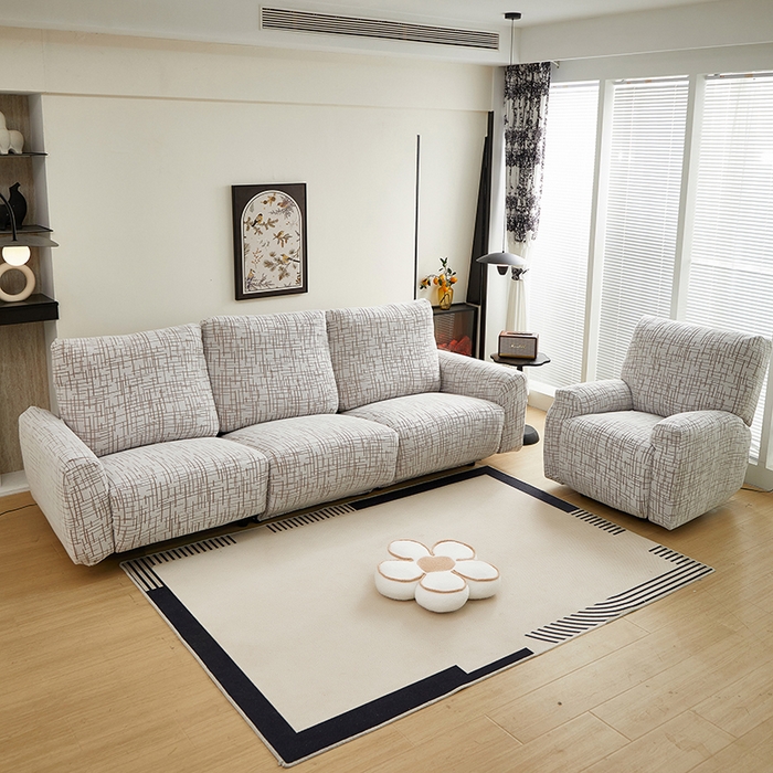 91家纺网 家纺一手货源 找家纺 （总）丝绮鹿 2025新款极简系列-芝华士沙发套