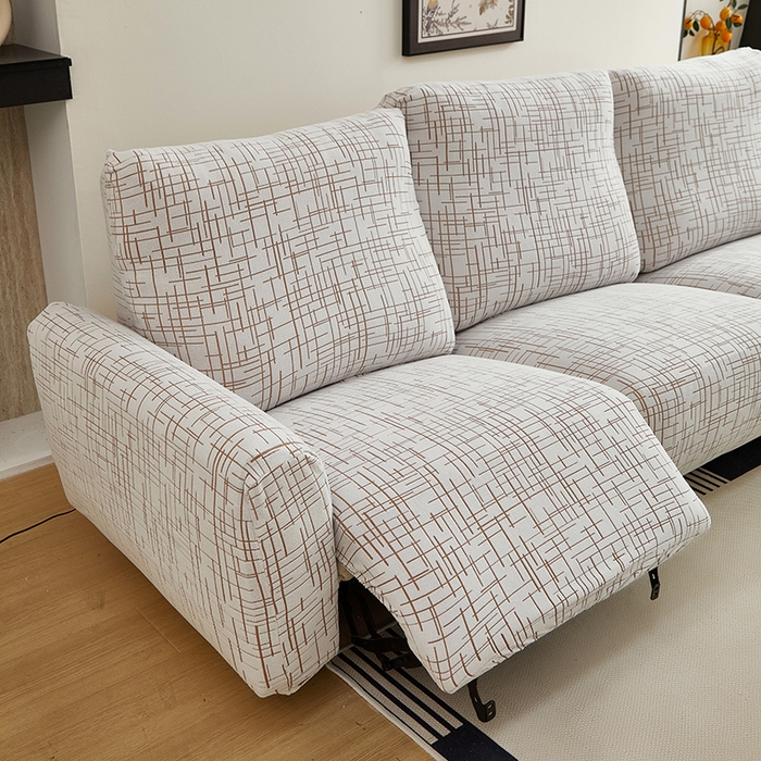 91家纺网 家纺一手货源 找家纺 丝绮鹿 2025新款极简系列-芝华士沙发套 极简-咖