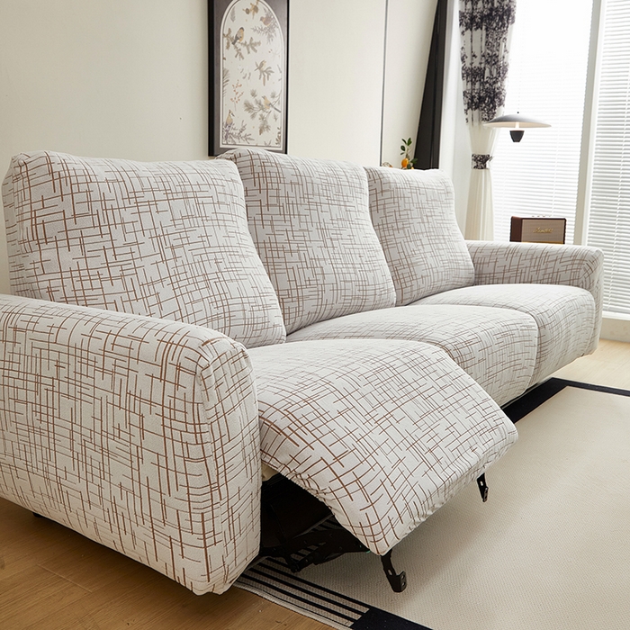 91家纺网 家纺一手货源 找家纺 丝绮鹿 2025新款极简系列-芝华士沙发套 极简-咖