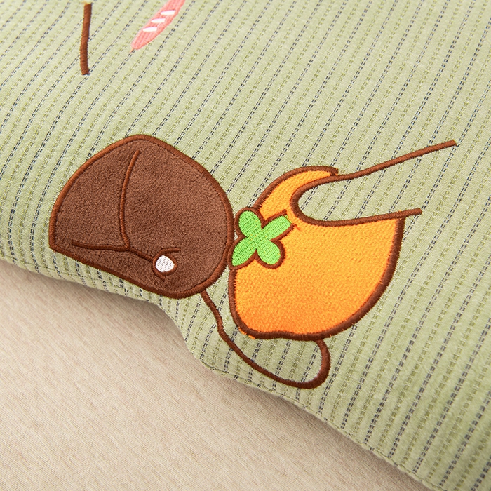 91家纺网 家纺一手货源 找家纺 （总）芯洲 2025新款荞麦枕双层纱卡皮巴拉童趣可爱午睡抱枕枕头枕芯