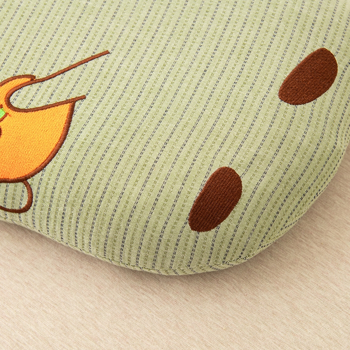 91家纺网 家纺一手货源 找家纺 （总）芯洲 2025新款荞麦枕双层纱卡皮巴拉童趣可爱午睡抱枕枕头枕芯