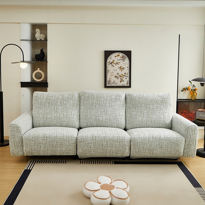 91家纺网 家纺一手货源 找家纺 丝绮鹿 2025新款极简系列-芝华士沙发套 极简绿