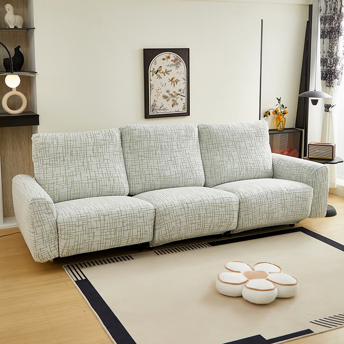 91家纺网 家纺一手货源 找家纺 丝绮鹿 2025新款极简系列-芝华士沙发套 极简绿