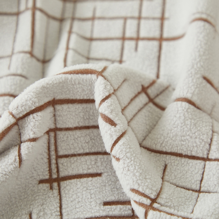 91家纺网 家纺一手货源 找家纺 丝绮鹿 2025新款极简系列-沙发套松紧款（组合沙发图） 极简-咖