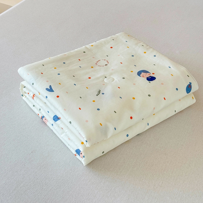 91家纺网 家纺一手货源 找家纺 （总）感遇家纺 2025新款全棉印花夏凉被