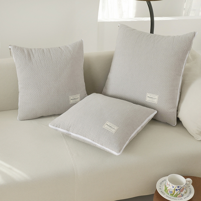 91家纺网 家纺一手货源 找家纺 （总）番茄+ 2025新款简约全棉色织抱枕被