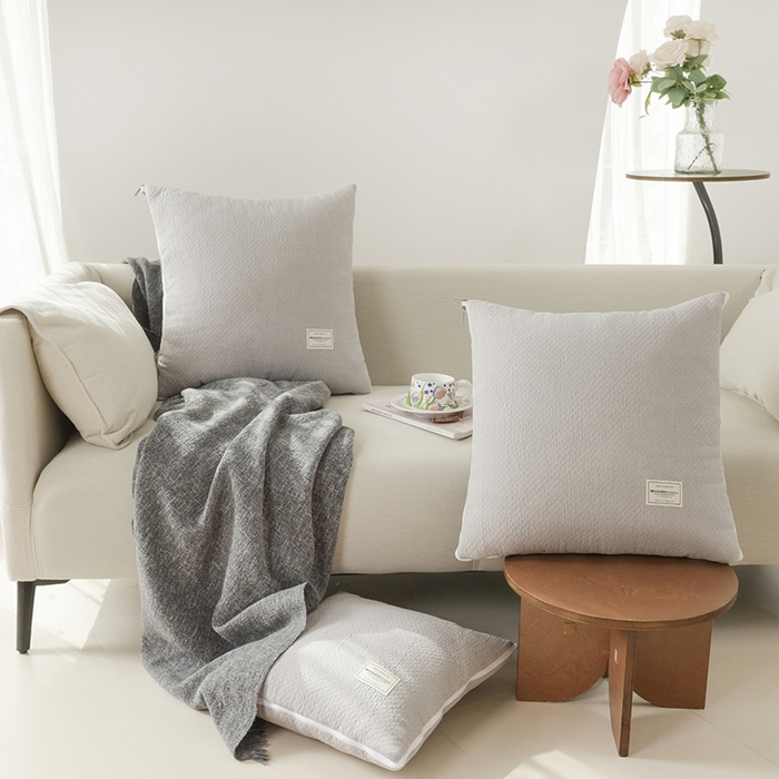 91家纺网 家纺一手货源 找家纺 （总）番茄+ 2025新款简约全棉色织抱枕被