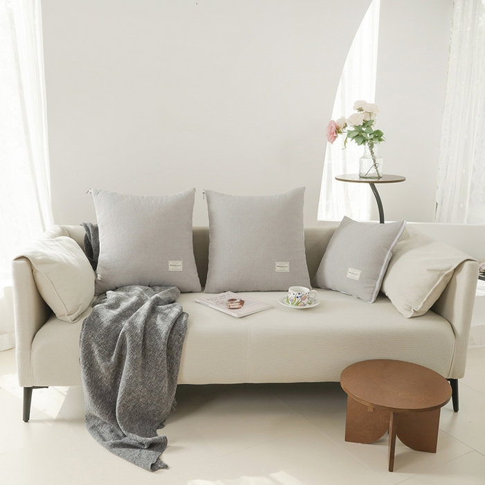 91家纺网 家纺一手货源 找家纺 （总）番茄+ 2025新款简约全棉色织抱枕被