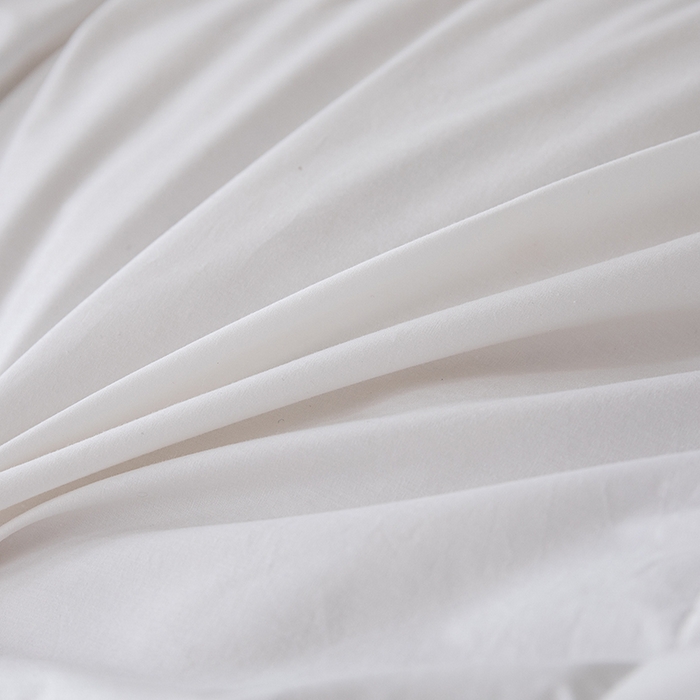 91家纺网 家纺一手货源 找家纺 静若居羽绒被壳 2025新款全棉防雨布自充绒羽绒被套自充羽绒被壳送管子 白色