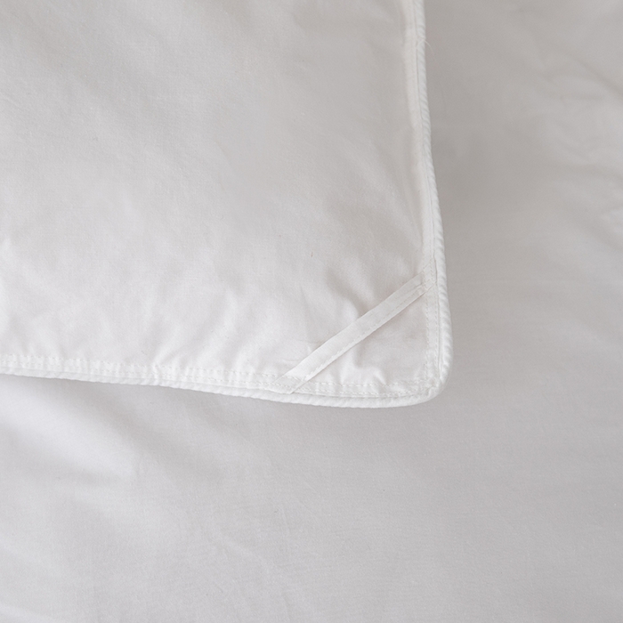 91家纺网 家纺一手货源 找家纺 静若居羽绒被壳 2025新款全棉防雨布自充绒羽绒被套自充羽绒被壳送管子 白色