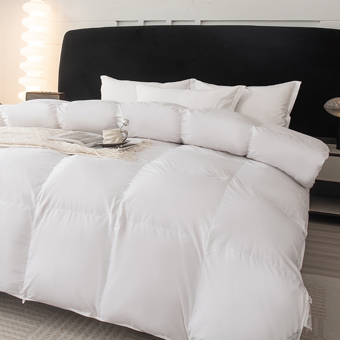 91家纺网 家纺一手货源 找家纺 （总）御眠纺羽绒被壳 2025新款全棉防雨布自充绒羽绒被套自充羽绒被壳送管子