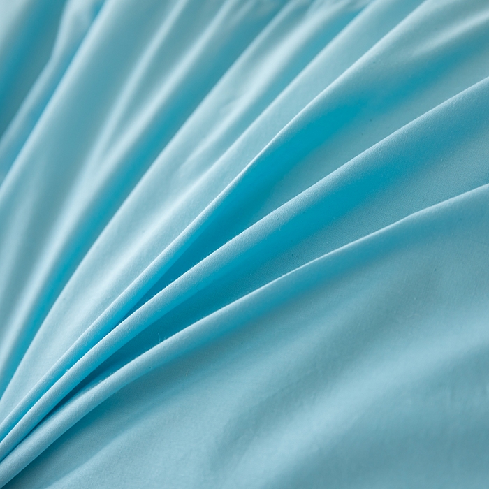 91家纺网 家纺一手货源 找家纺 御眠纺羽绒被壳 2025新款全棉防雨布自充绒羽绒被套自充羽绒被壳送管子 蓝色