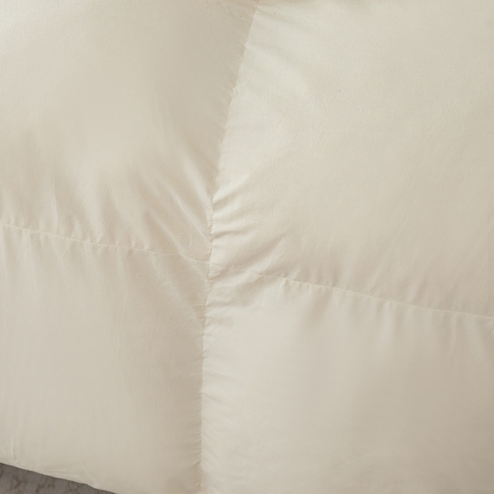 91家纺网 家纺一手货源 找家纺 御眠纺羽绒被壳 2025新款全棉防雨布自充绒羽绒被套自充羽绒被壳送管子 米黄