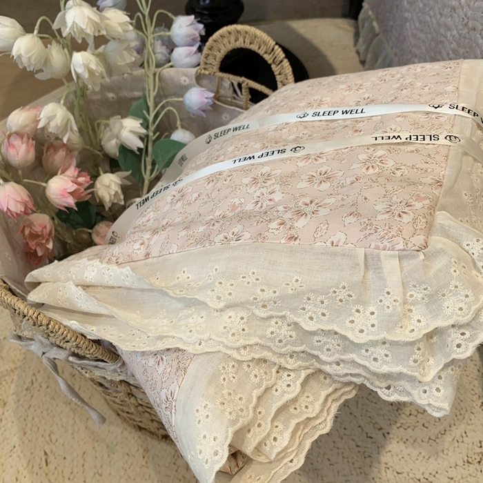 91家纺网 家纺一手货源 找家纺 （总）奈萝家纺 2025春夏新款全棉纯棉蕾丝花边款夏被夏凉被空调被