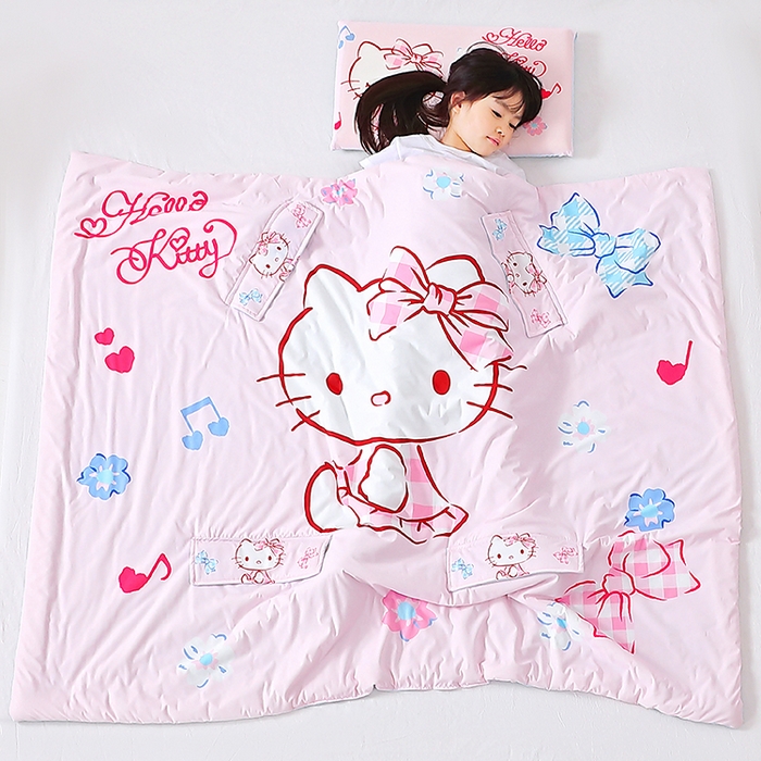 91家纺网 家纺一手货源 找家纺 八零年代 2025新款三丽鸥正版授权小凉皮蚕丝防踢被儿童空调房护肚夏被夏凉被凉感丝儿童被 小凉皮蚕丝防踢被 KT甜心