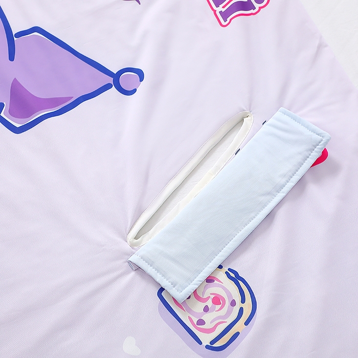 91家纺网 家纺一手货源 找家纺 八零年代 2025新款三丽鸥正版授权小凉皮蚕丝防踢被儿童空调房护肚夏被夏凉被凉感丝儿童被 小凉皮蚕丝防踢被 甜甜库洛米