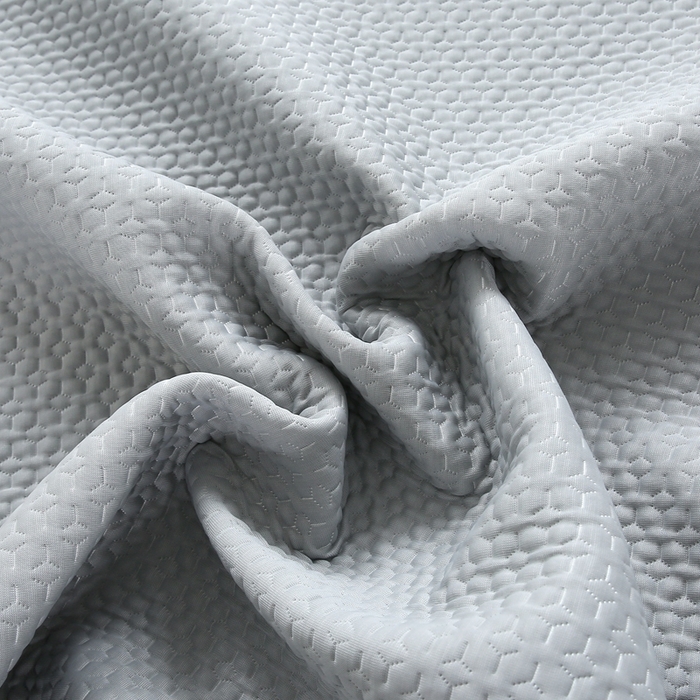 91家纺网 家纺一手货源 找家纺 青雅席业 2025新款3D凉感豆豆爱心刺绣凉席 爱心刺绣-灰