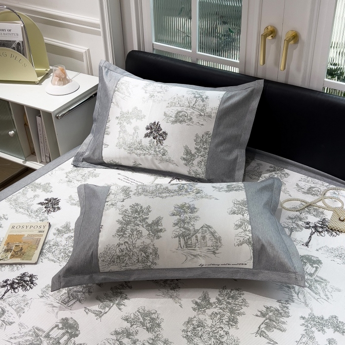 91家纺网 家纺一手货源 找家纺 水云缦 2025新款600D冰藤凉席冰丝席铺床款 铺床款-秘境