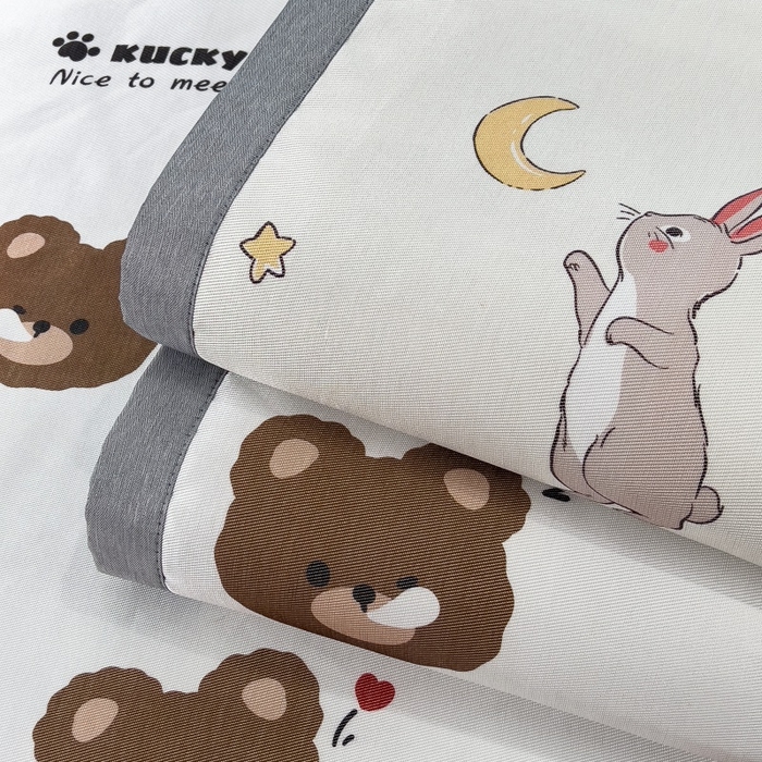 91家纺网 家纺一手货源 找家纺 水云缦 2025新款600D冰藤凉席冰丝席铺床款 组合