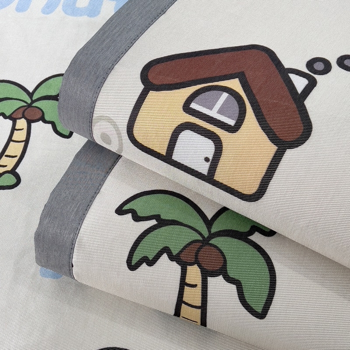 91家纺网 家纺一手货源 找家纺 水云缦 2025新款600D冰藤凉席冰丝席铺床款 组合