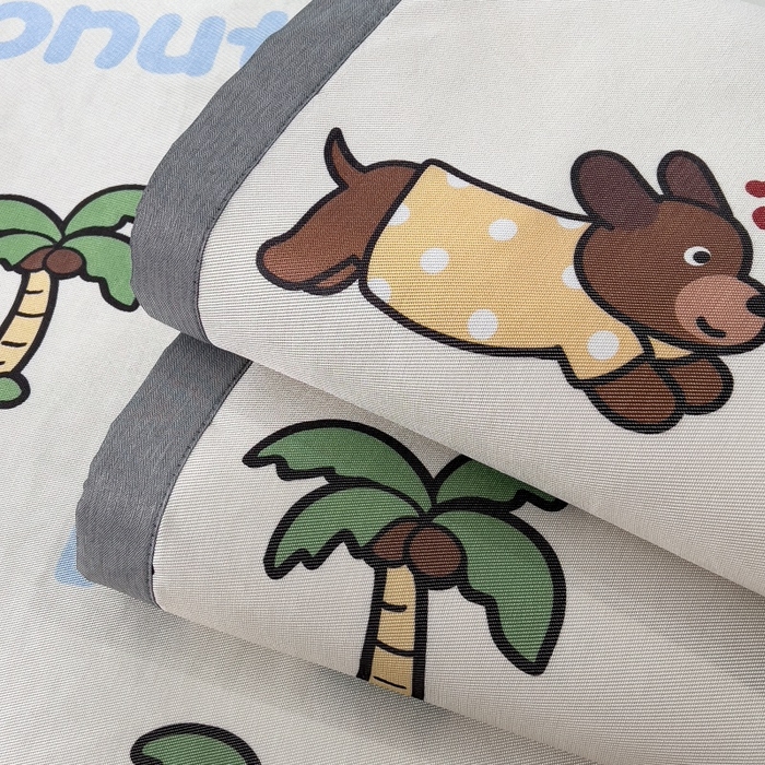 91家纺网 家纺一手货源 找家纺 水云缦 2025新款600D冰藤凉席冰丝席铺床款 组合