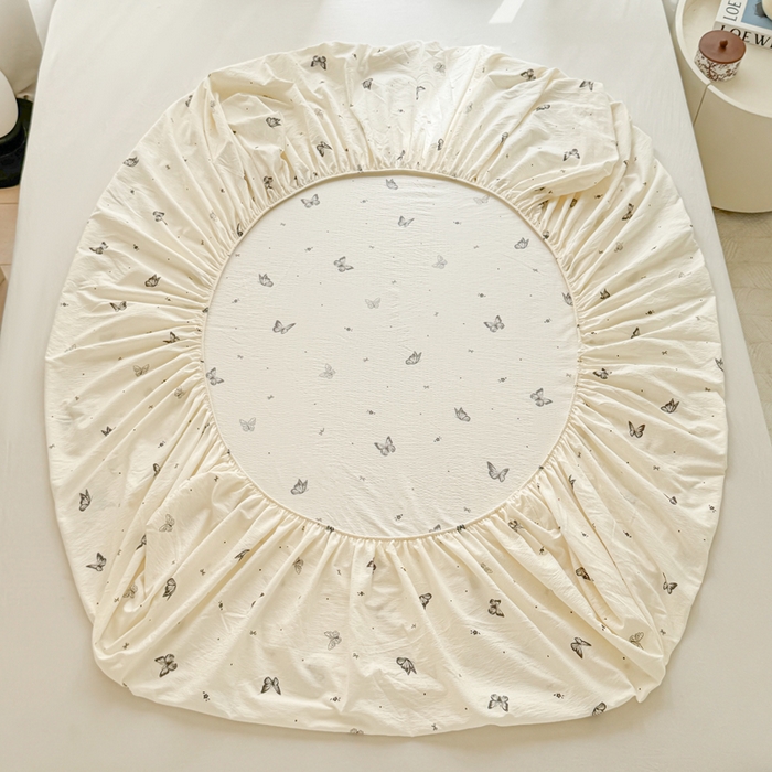 91家纺网 家纺一手货源 找家纺 丝芙妮家居（原乐视家纺） 2026新款A类亲肤木棉床笠 琉璃